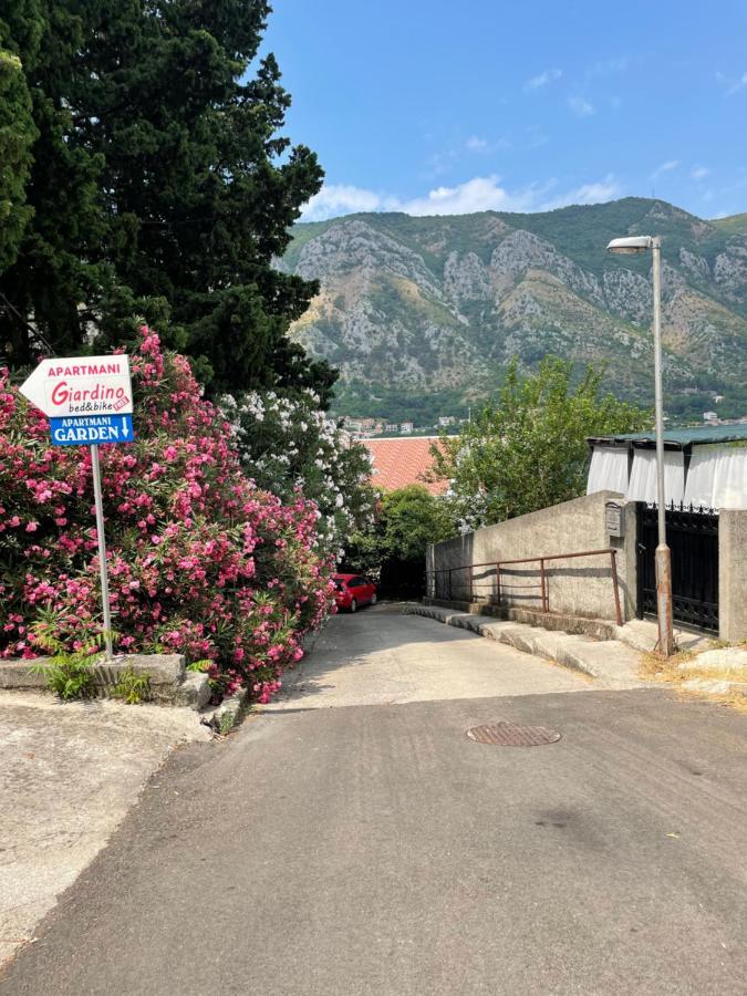 Apartment Garden Kotor Bagian luar foto